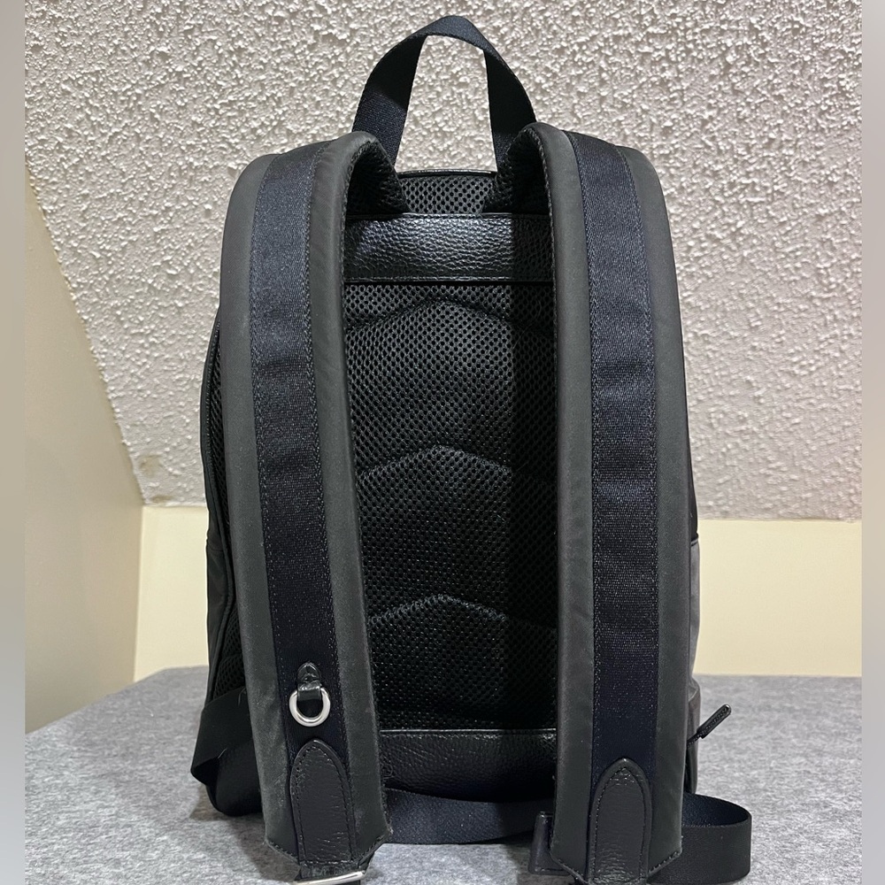 Coach Court Backpack Black Leather - Picture 5 of 13
